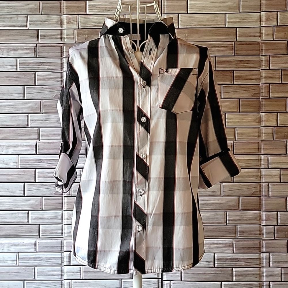 Black label button down shirt Size 12